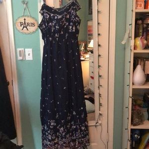 Long Flower Dress